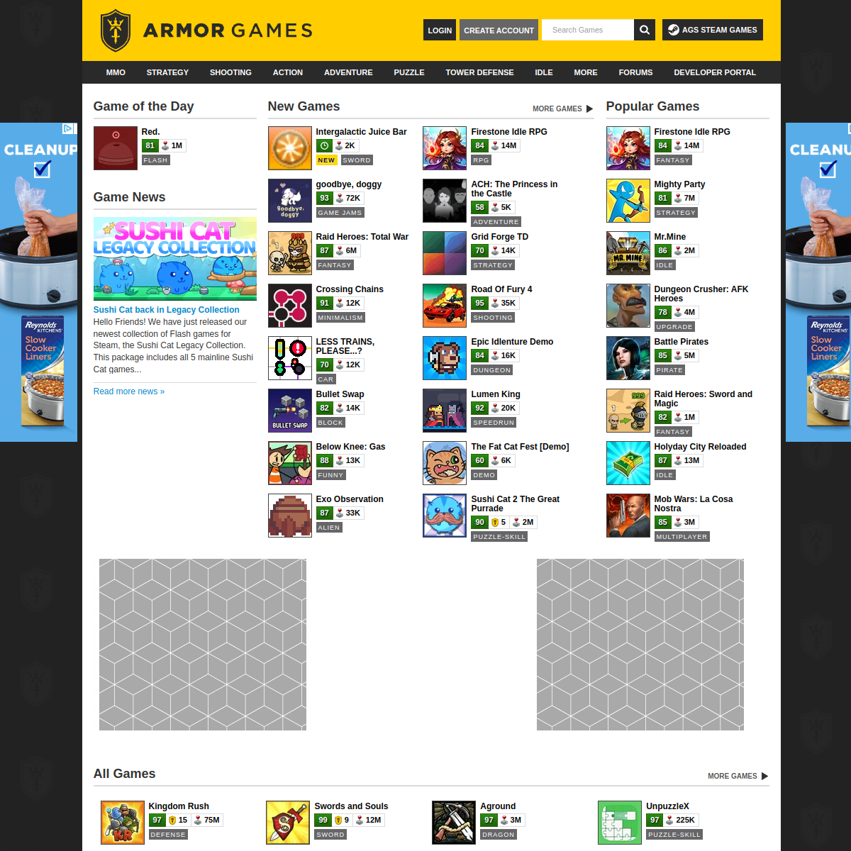 Armor Games Studios portfolio image 1