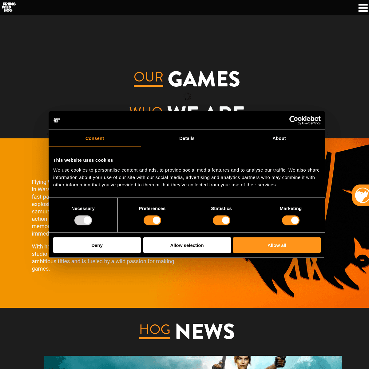 Flying Wild Hog portfolio image 1