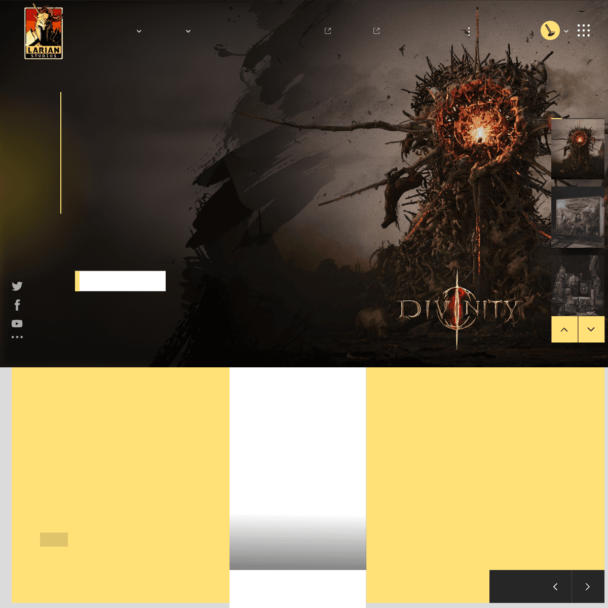 Larian Studios portfolio image 1