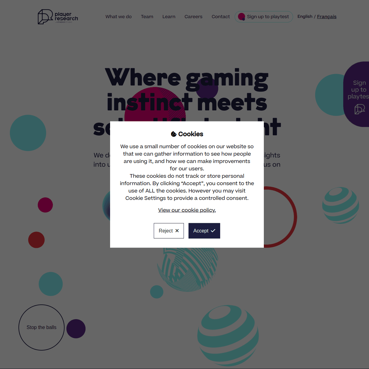 Player Research portfolio image 1