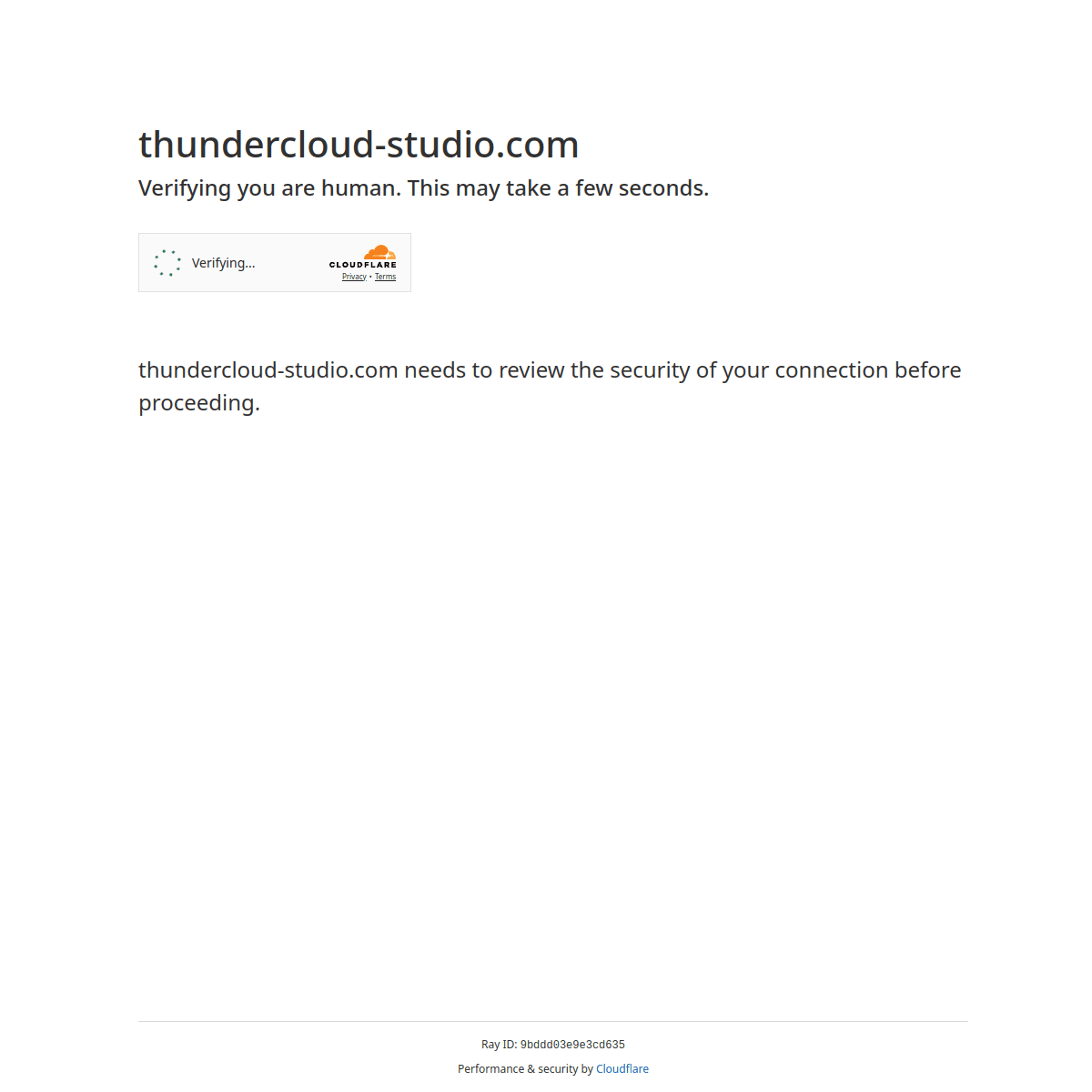 Thunder Cloud Studio portfolio image 1