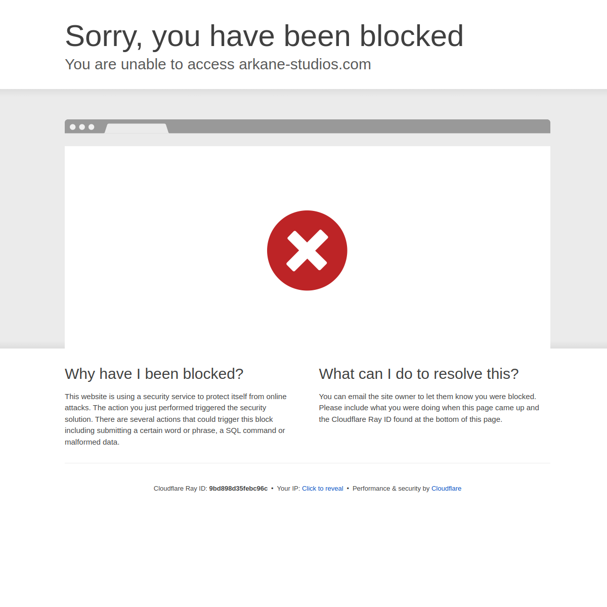 Arkane Studios portfolio image 1