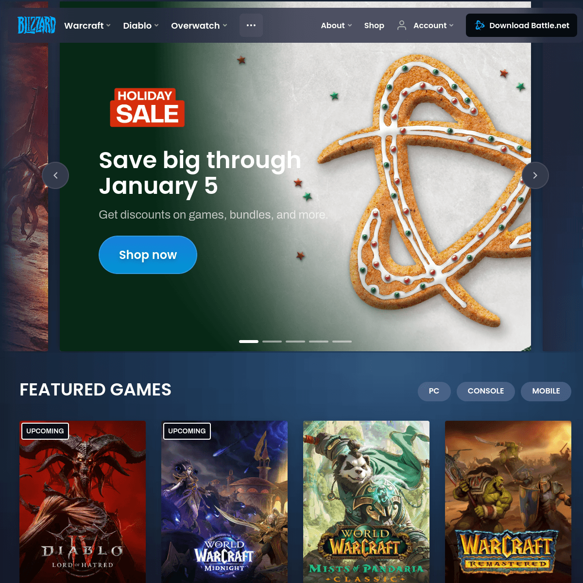 Blizzard Entertainment portfolio image 1