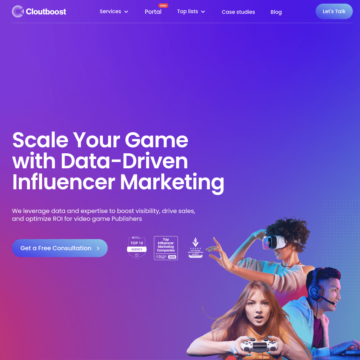 Cloutboost portfolio image 1