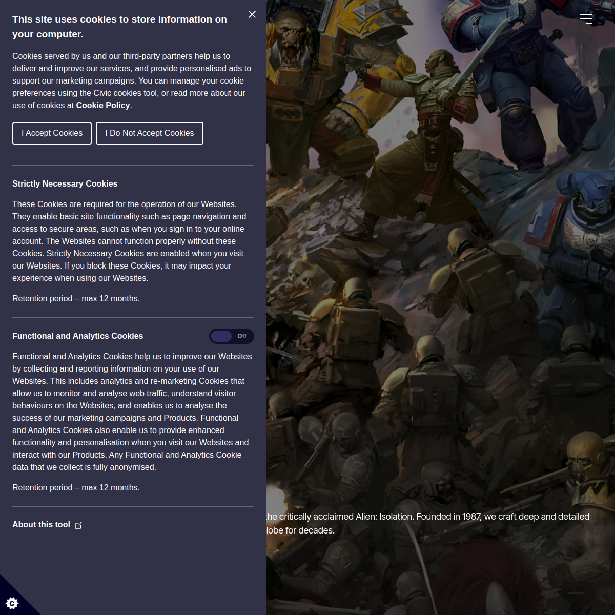 Creative Assembly portfolio image 1