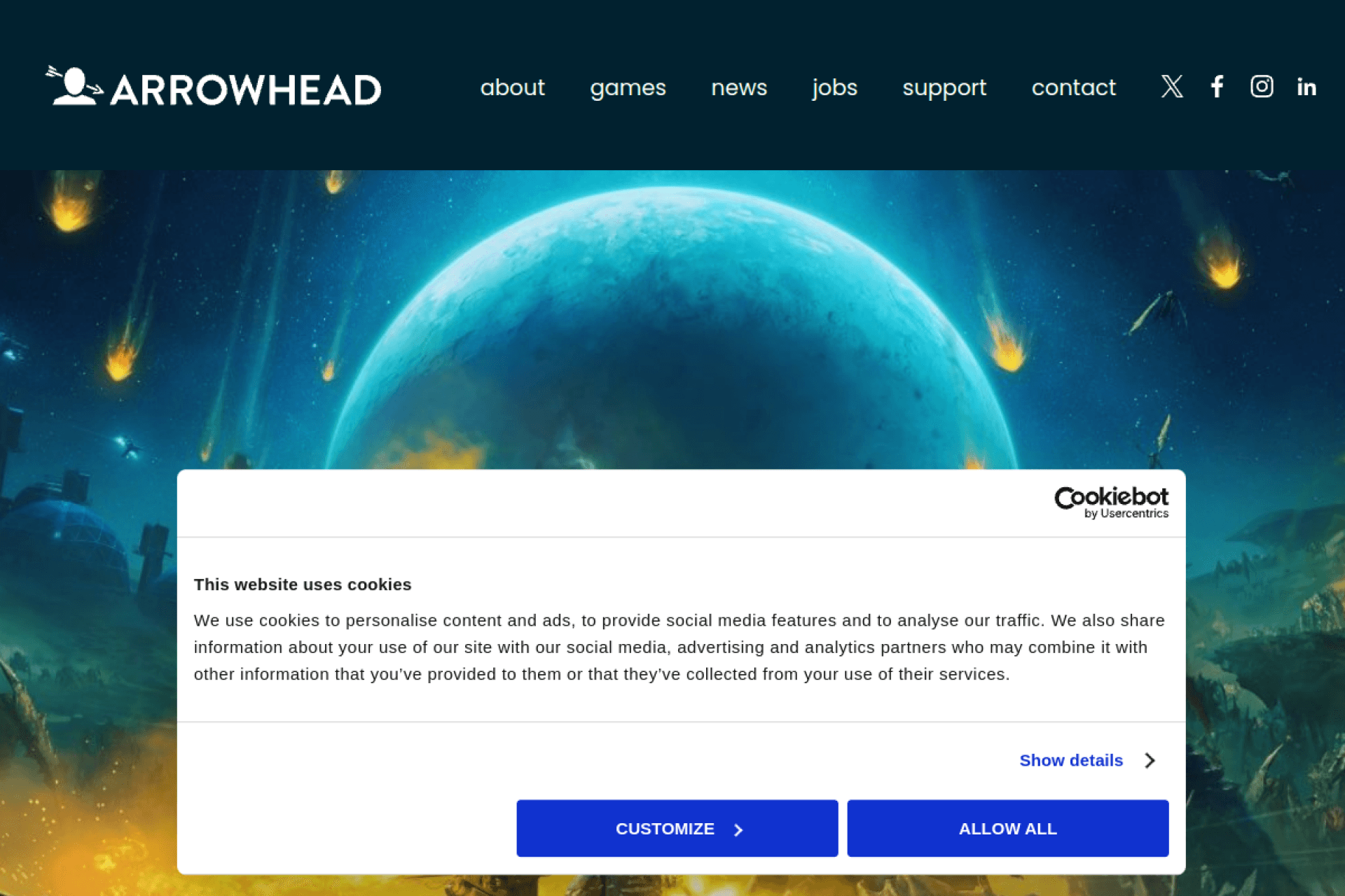 Arrowhead Game Studios portfolio image 2