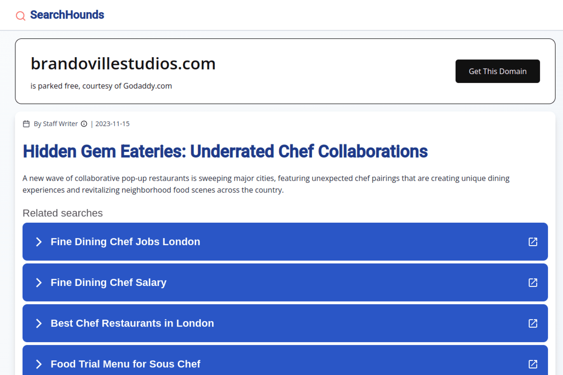 Brandoville Studios portfolio image 2