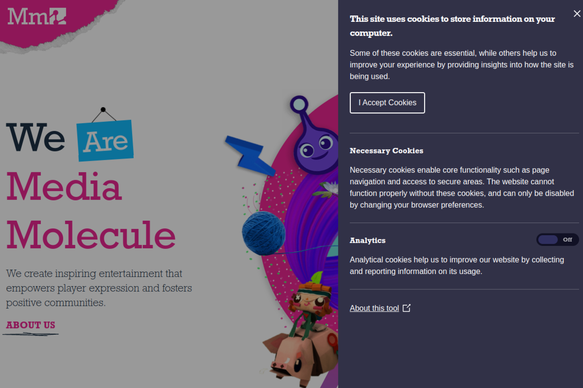 Media Molecule portfolio image 2