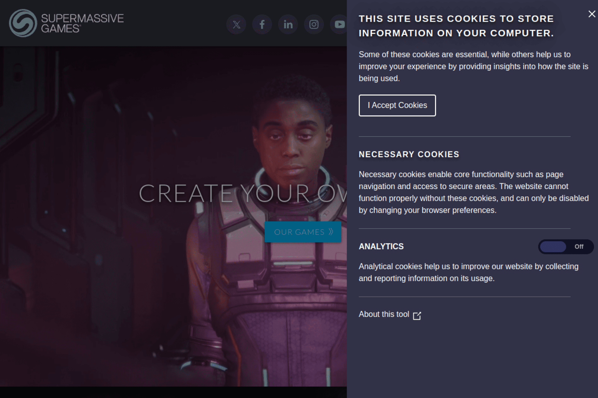 Supermassive Games portfolio image 2