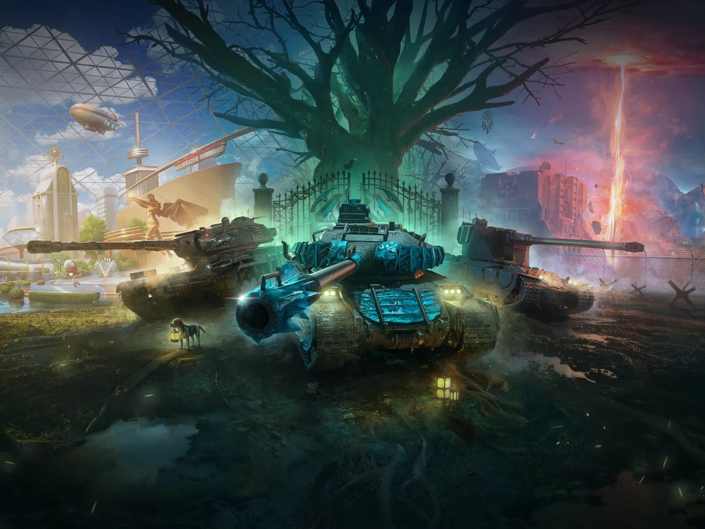 Amazing Key arts for World of Tanks Blitz